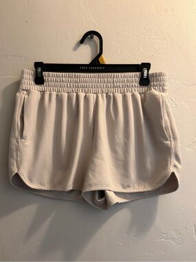 Women’s Neutral Beige Athletic Shorts